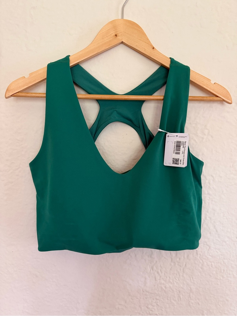 Lululemon Green Racerback Sports Bra